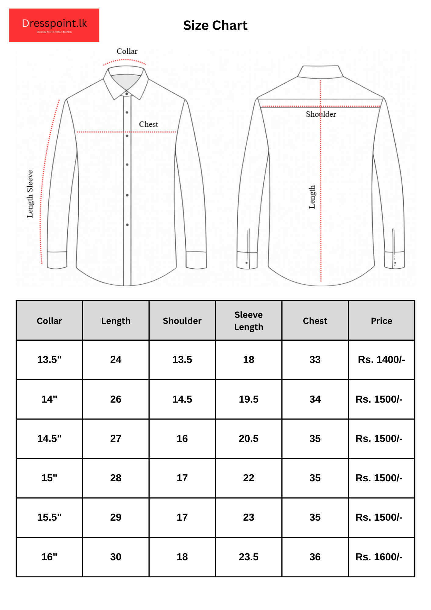 Long Sleeve School Shirt - Image 3